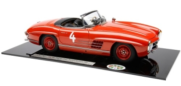 M296 Mercedes-Benz 300SL Roadster Classic Gala 2026 #4 red 1:18